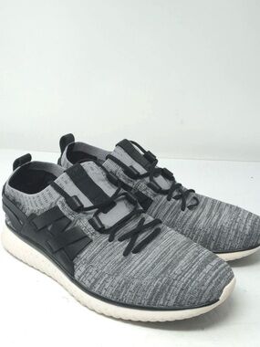 Men's Cole Haan Gray Knit Athletic Sneakers - Black Accents size 9
